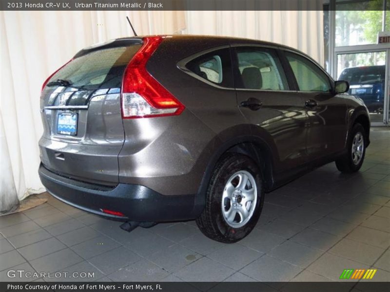 Urban Titanium Metallic / Black 2013 Honda CR-V LX