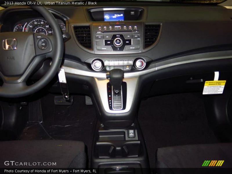 Urban Titanium Metallic / Black 2013 Honda CR-V LX
