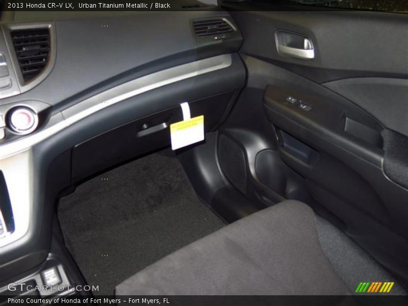Urban Titanium Metallic / Black 2013 Honda CR-V LX