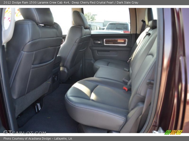 Deep Cherry Red Crystal Pearl / Dark Slate Gray 2012 Dodge Ram 1500 Laramie Crew Cab 4x4