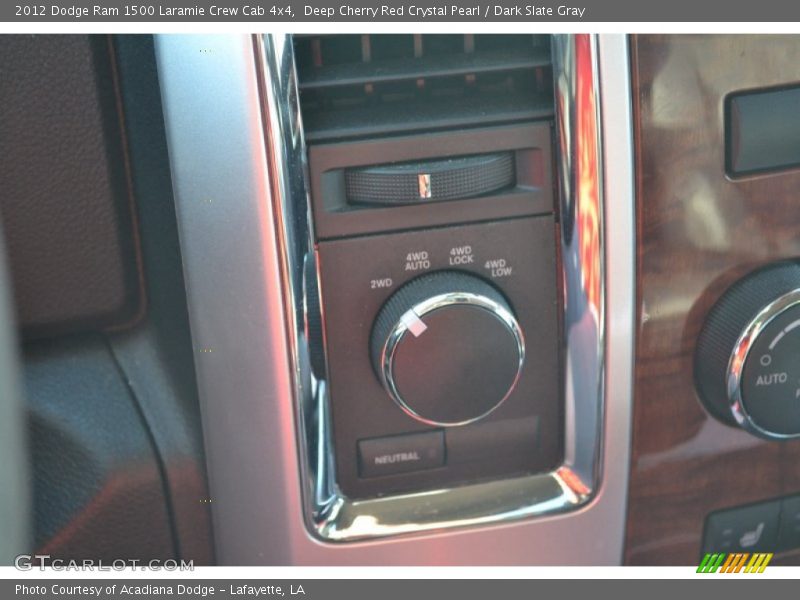 Deep Cherry Red Crystal Pearl / Dark Slate Gray 2012 Dodge Ram 1500 Laramie Crew Cab 4x4