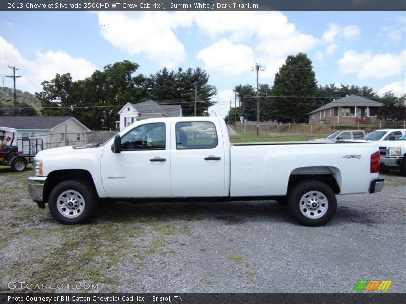  2013 Silverado 3500HD WT Crew Cab 4x4 Summit White