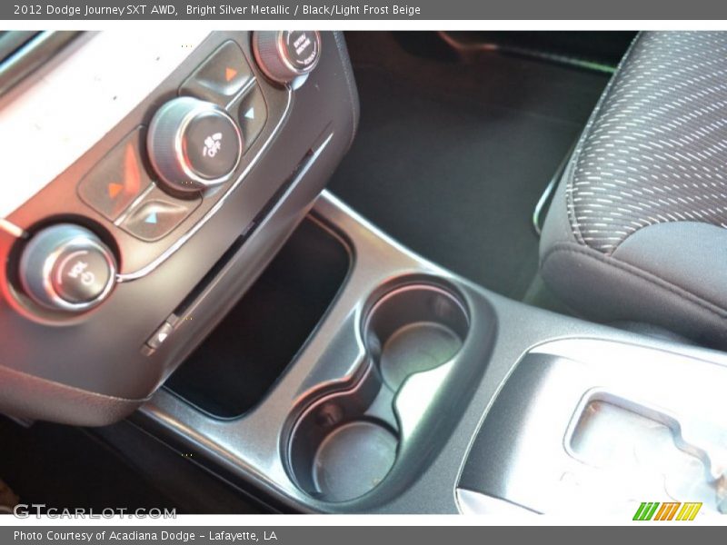Bright Silver Metallic / Black/Light Frost Beige 2012 Dodge Journey SXT AWD