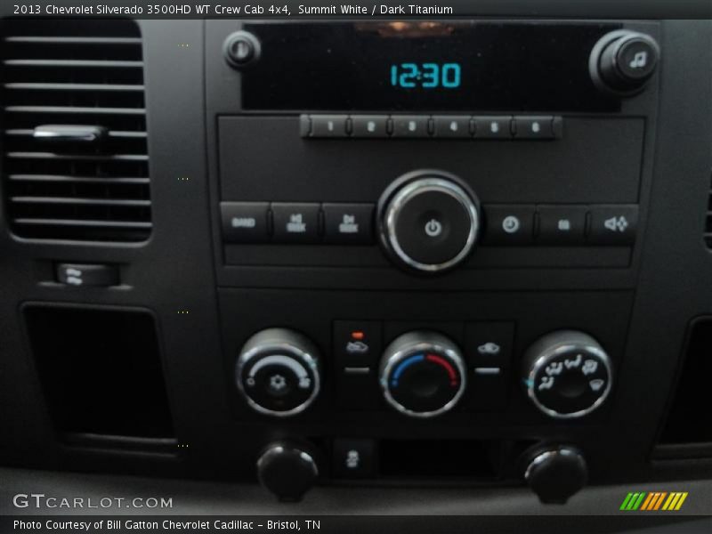 Summit White / Dark Titanium 2013 Chevrolet Silverado 3500HD WT Crew Cab 4x4