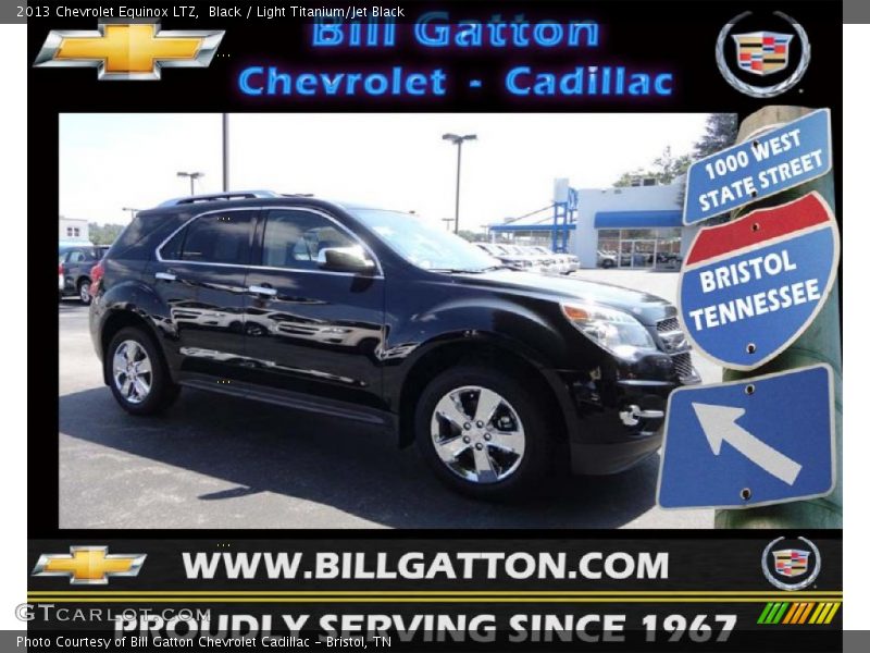 Black / Light Titanium/Jet Black 2013 Chevrolet Equinox LTZ