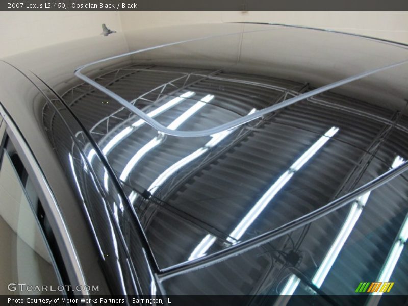 Obsidian Black / Black 2007 Lexus LS 460