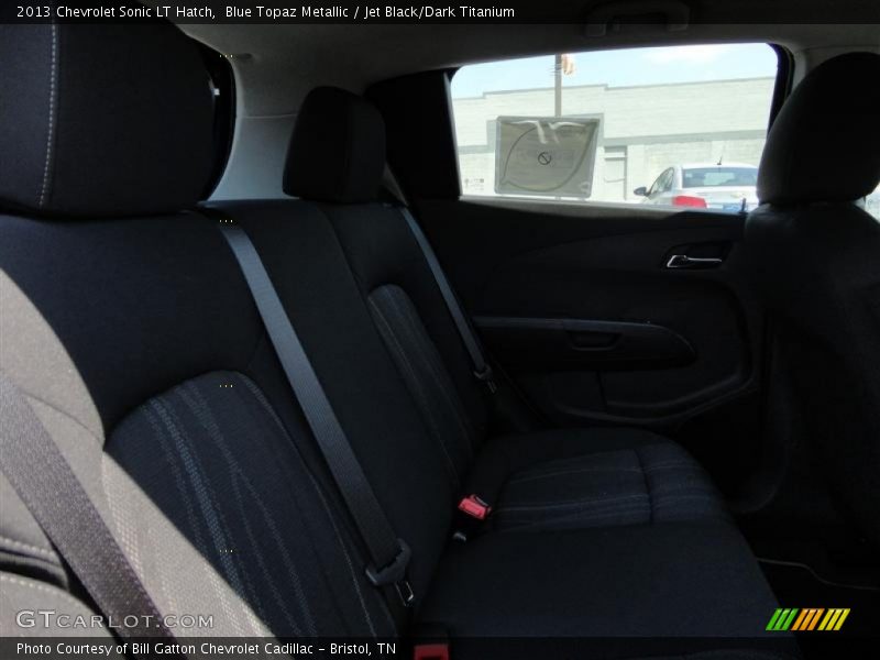 Blue Topaz Metallic / Jet Black/Dark Titanium 2013 Chevrolet Sonic LT Hatch