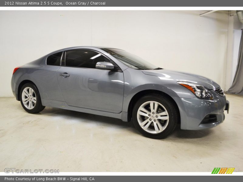 Ocean Gray / Charcoal 2012 Nissan Altima 2.5 S Coupe