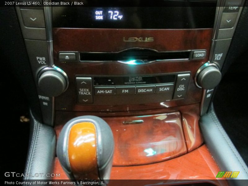 Obsidian Black / Black 2007 Lexus LS 460
