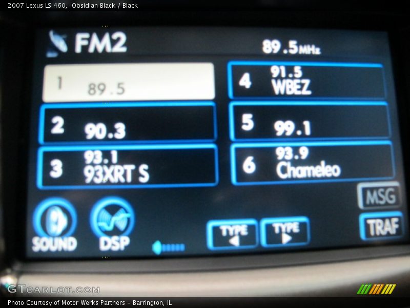 Obsidian Black / Black 2007 Lexus LS 460