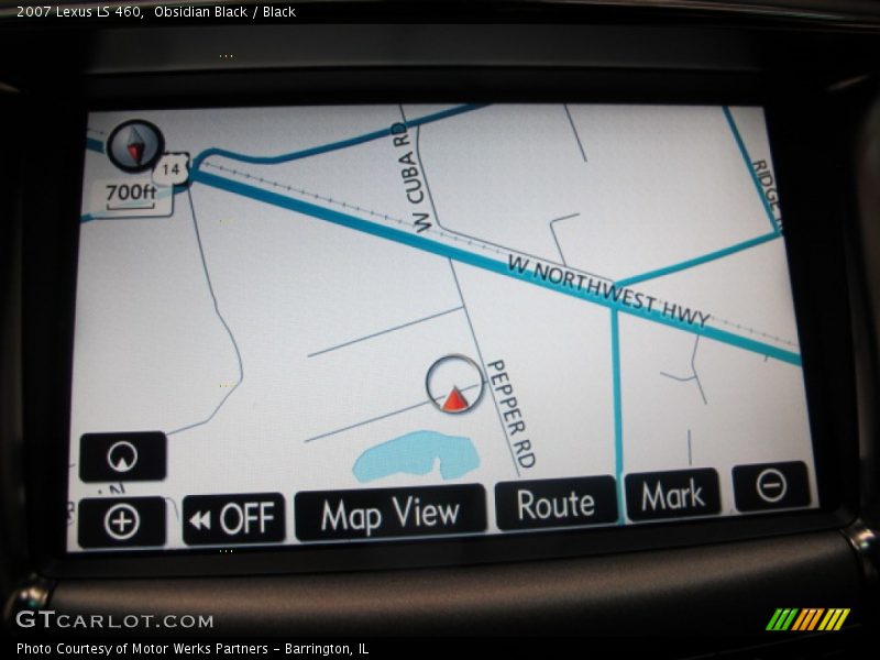 Obsidian Black / Black 2007 Lexus LS 460