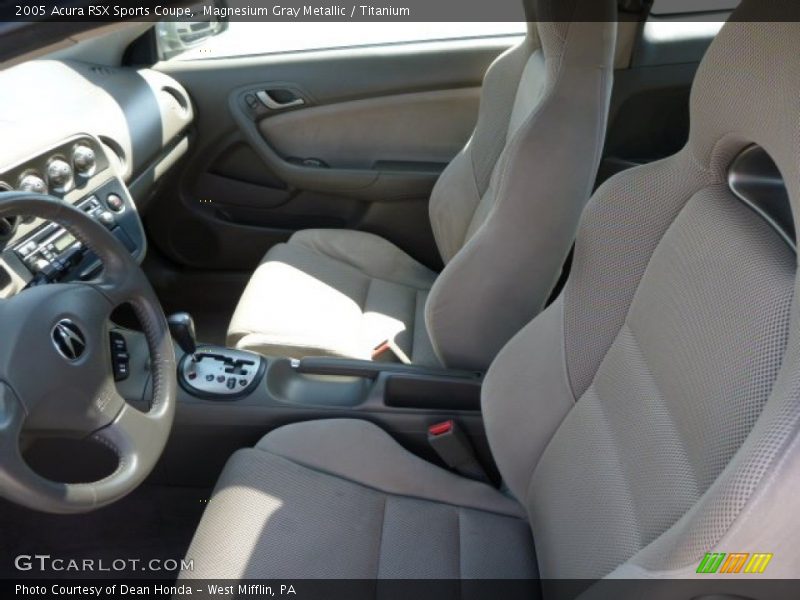 Magnesium Gray Metallic / Titanium 2005 Acura RSX Sports Coupe