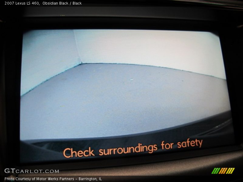 Obsidian Black / Black 2007 Lexus LS 460