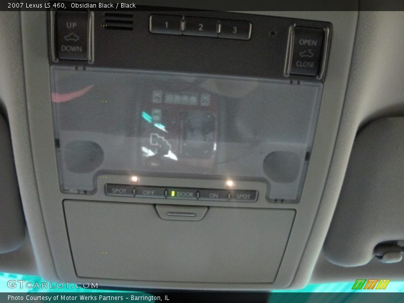 Obsidian Black / Black 2007 Lexus LS 460