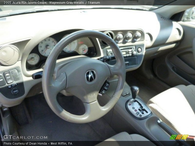 Magnesium Gray Metallic / Titanium 2005 Acura RSX Sports Coupe