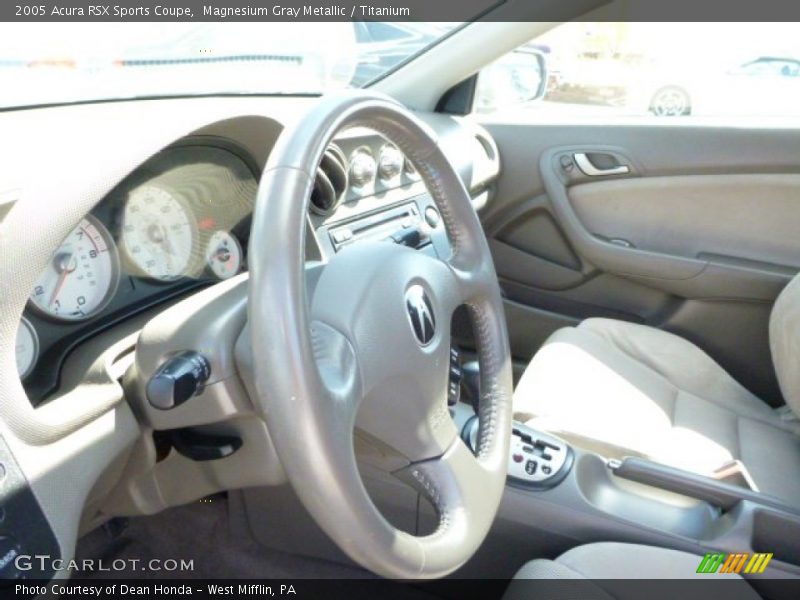 Magnesium Gray Metallic / Titanium 2005 Acura RSX Sports Coupe