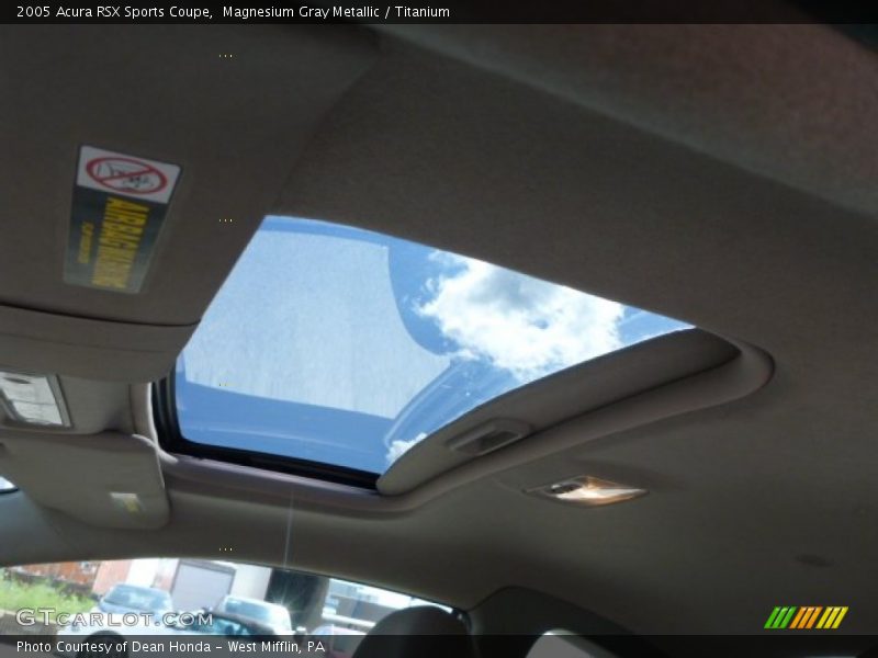 Magnesium Gray Metallic / Titanium 2005 Acura RSX Sports Coupe