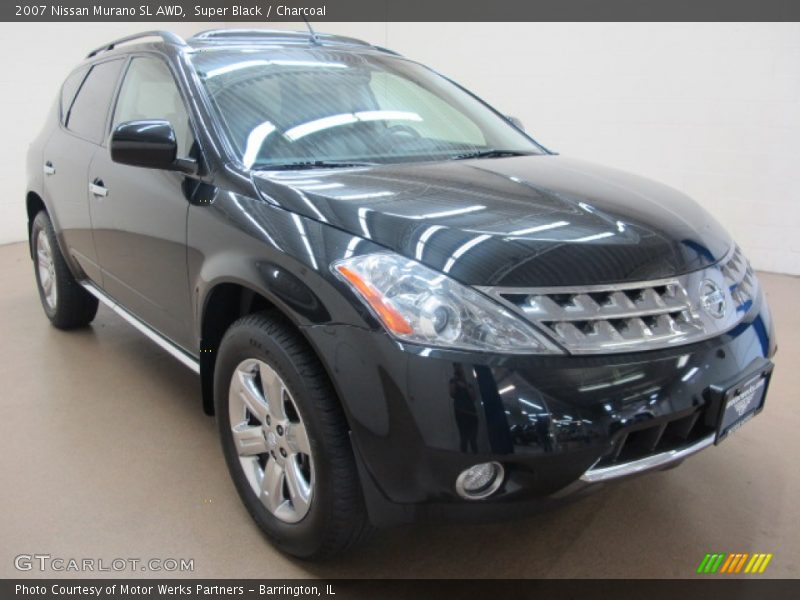 Super Black / Charcoal 2007 Nissan Murano SL AWD