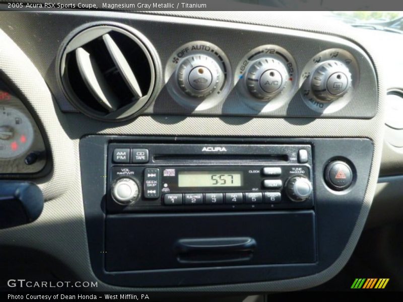 Magnesium Gray Metallic / Titanium 2005 Acura RSX Sports Coupe