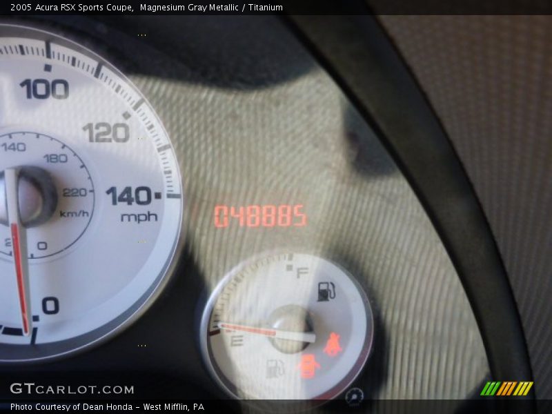 Magnesium Gray Metallic / Titanium 2005 Acura RSX Sports Coupe