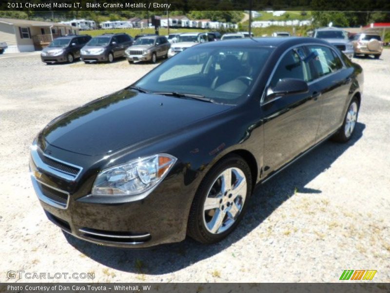 Black Granite Metallic / Ebony 2011 Chevrolet Malibu LT