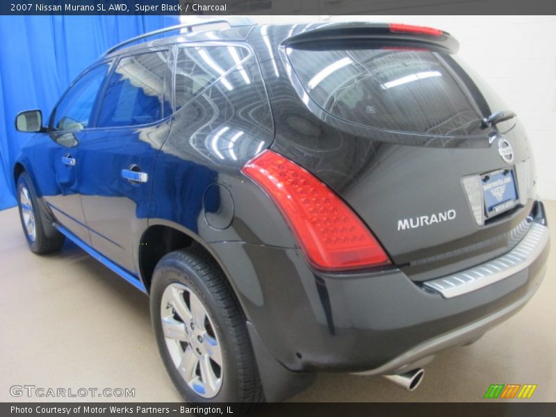 Super Black / Charcoal 2007 Nissan Murano SL AWD