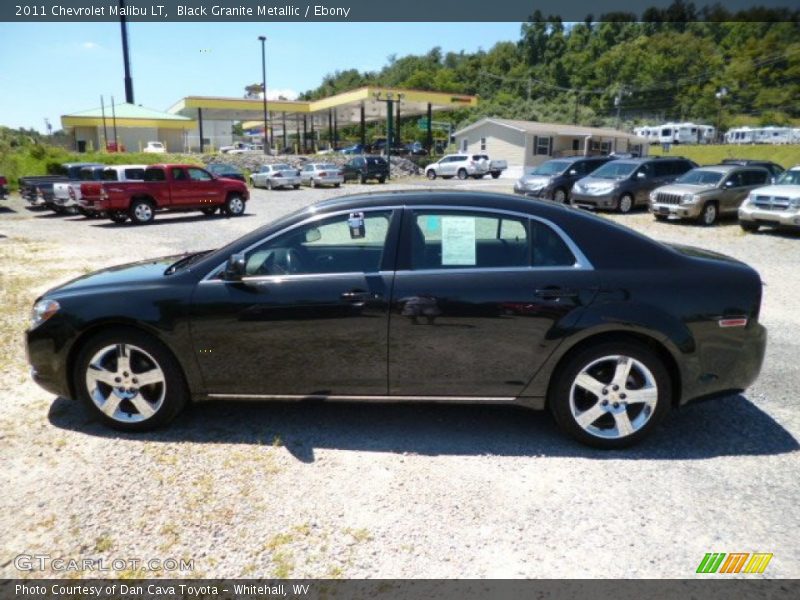 Black Granite Metallic / Ebony 2011 Chevrolet Malibu LT