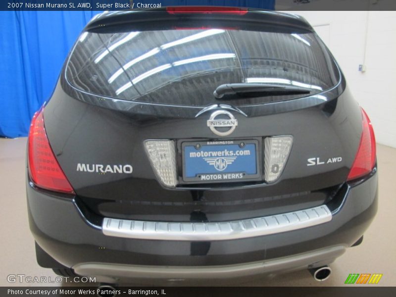 Super Black / Charcoal 2007 Nissan Murano SL AWD