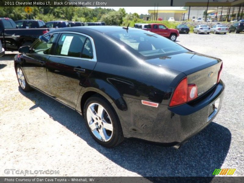 Black Granite Metallic / Ebony 2011 Chevrolet Malibu LT