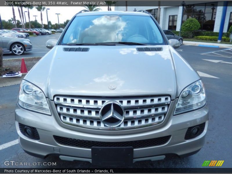 Pewter Metallic / Ash 2006 Mercedes-Benz ML 350 4Matic
