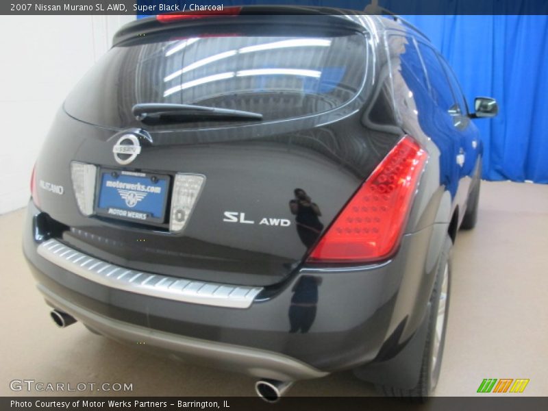 Super Black / Charcoal 2007 Nissan Murano SL AWD