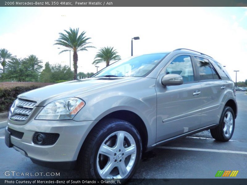 Pewter Metallic / Ash 2006 Mercedes-Benz ML 350 4Matic
