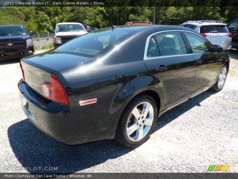 Black Granite Metallic / Ebony 2011 Chevrolet Malibu LT