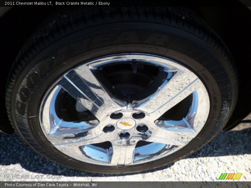 Black Granite Metallic / Ebony 2011 Chevrolet Malibu LT