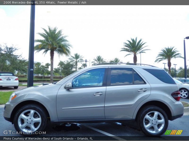 Pewter Metallic / Ash 2006 Mercedes-Benz ML 350 4Matic