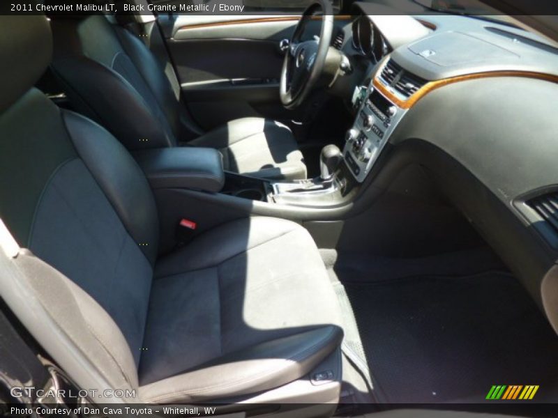 Black Granite Metallic / Ebony 2011 Chevrolet Malibu LT