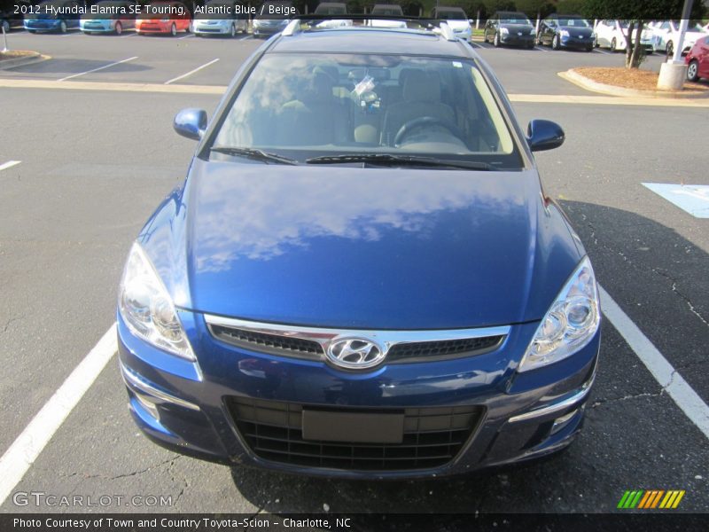 Atlantic Blue / Beige 2012 Hyundai Elantra SE Touring