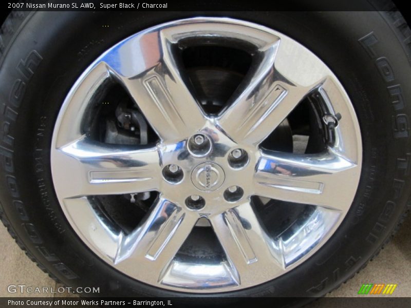 Super Black / Charcoal 2007 Nissan Murano SL AWD