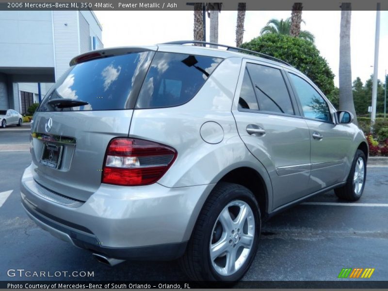 Pewter Metallic / Ash 2006 Mercedes-Benz ML 350 4Matic