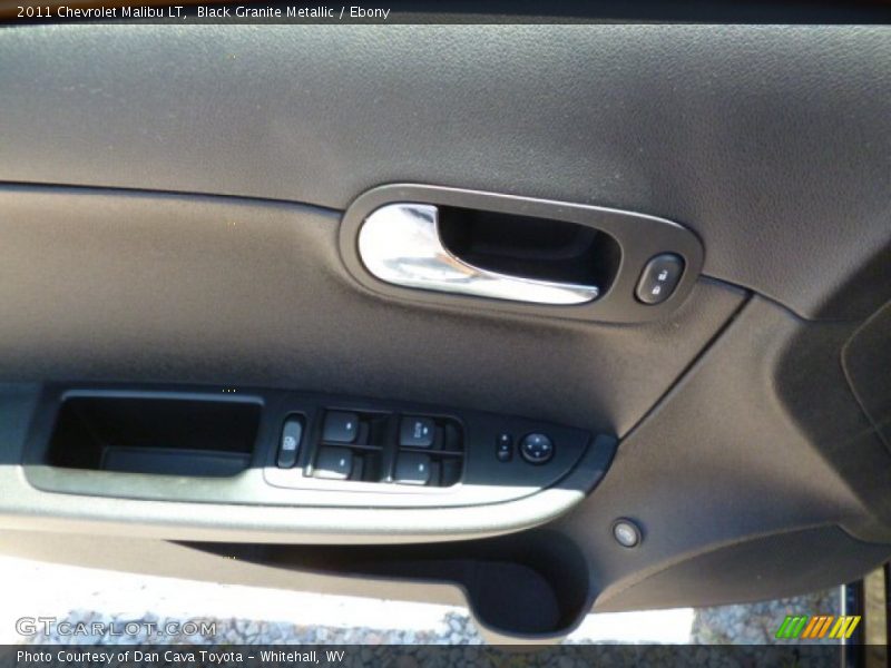 Black Granite Metallic / Ebony 2011 Chevrolet Malibu LT