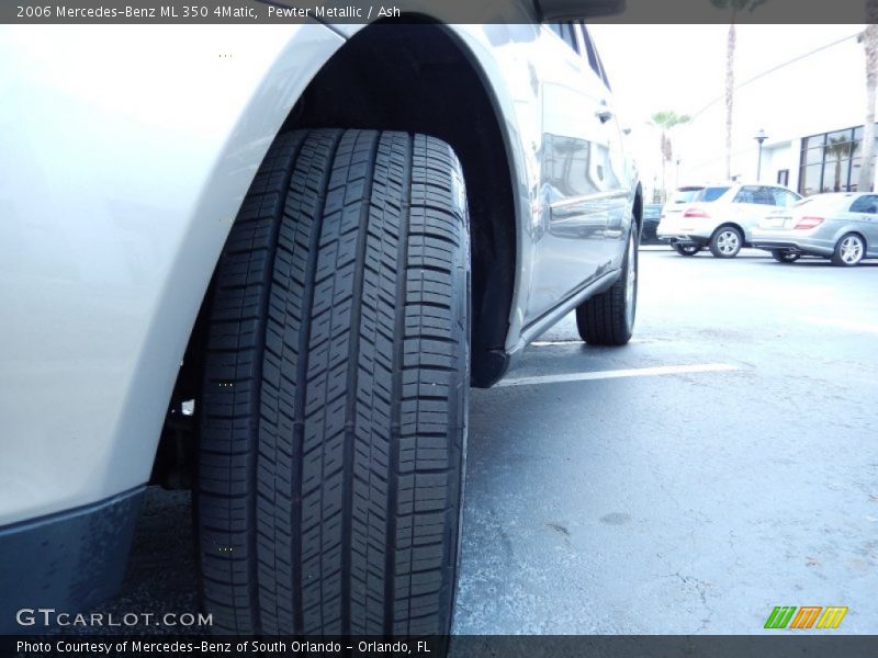 Pewter Metallic / Ash 2006 Mercedes-Benz ML 350 4Matic