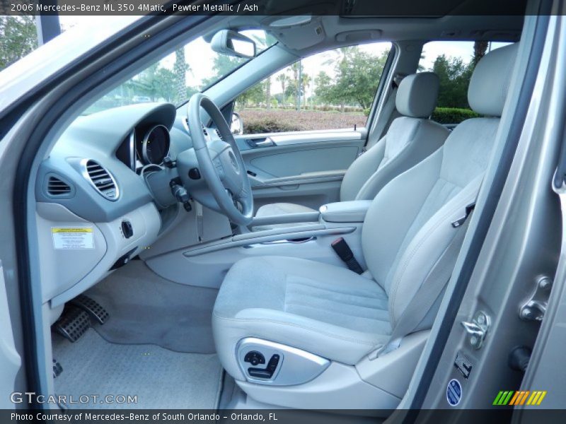 Pewter Metallic / Ash 2006 Mercedes-Benz ML 350 4Matic