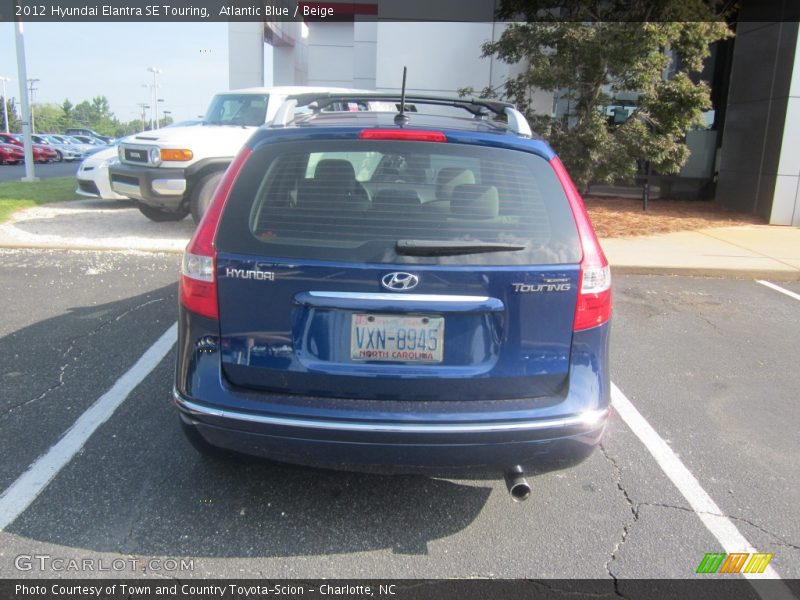 Atlantic Blue / Beige 2012 Hyundai Elantra SE Touring