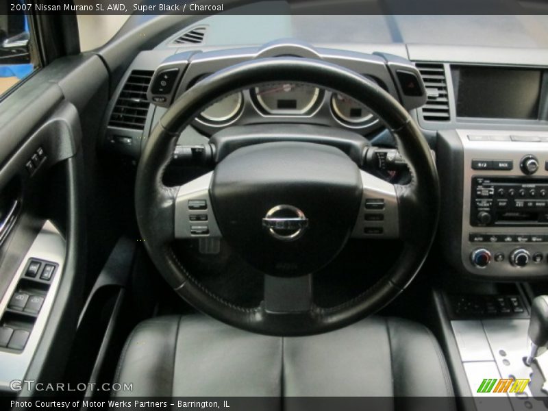 Super Black / Charcoal 2007 Nissan Murano SL AWD