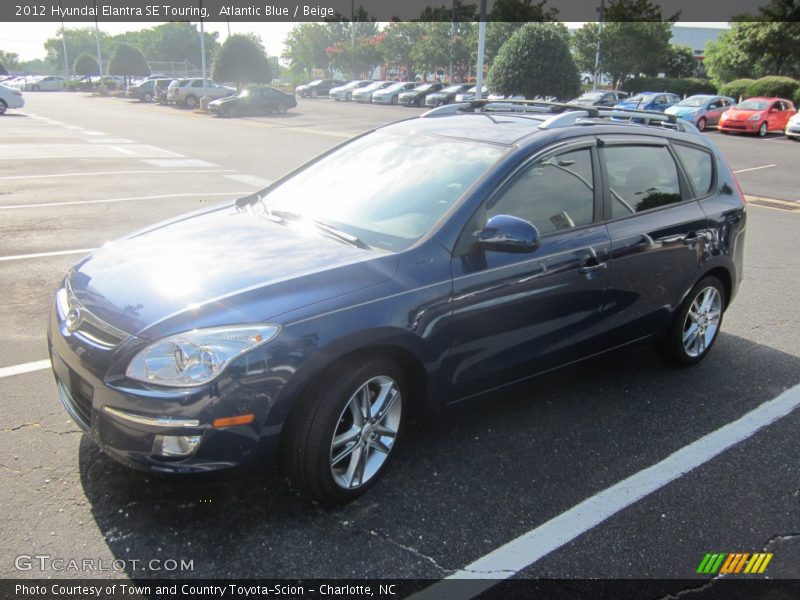Atlantic Blue / Beige 2012 Hyundai Elantra SE Touring