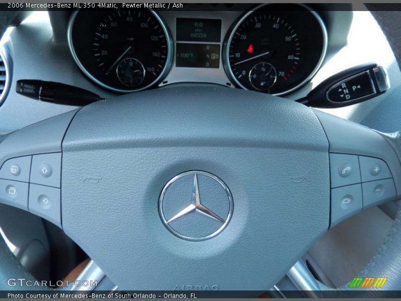 Pewter Metallic / Ash 2006 Mercedes-Benz ML 350 4Matic