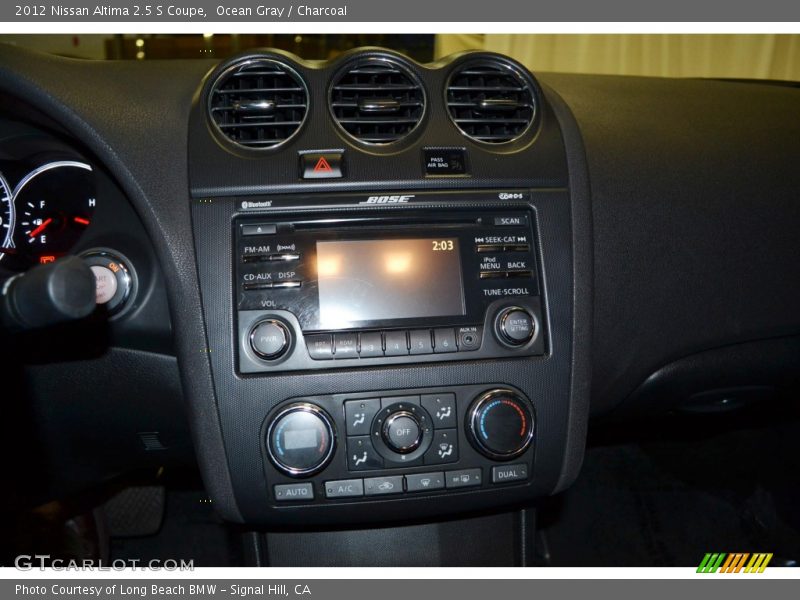 Ocean Gray / Charcoal 2012 Nissan Altima 2.5 S Coupe