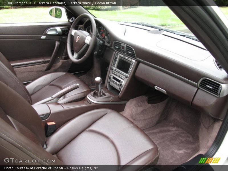 Dashboard of 2008 911 Carrera Cabriolet