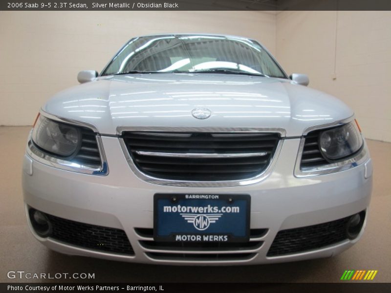Silver Metallic / Obsidian Black 2006 Saab 9-5 2.3T Sedan