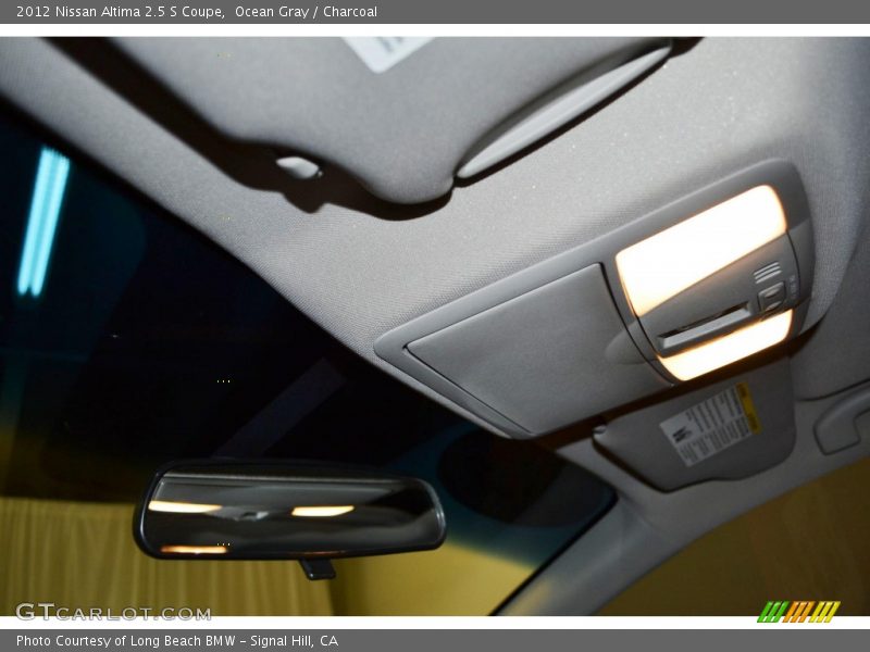 Ocean Gray / Charcoal 2012 Nissan Altima 2.5 S Coupe
